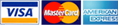 Visa, Mastercard, and American Express accepted